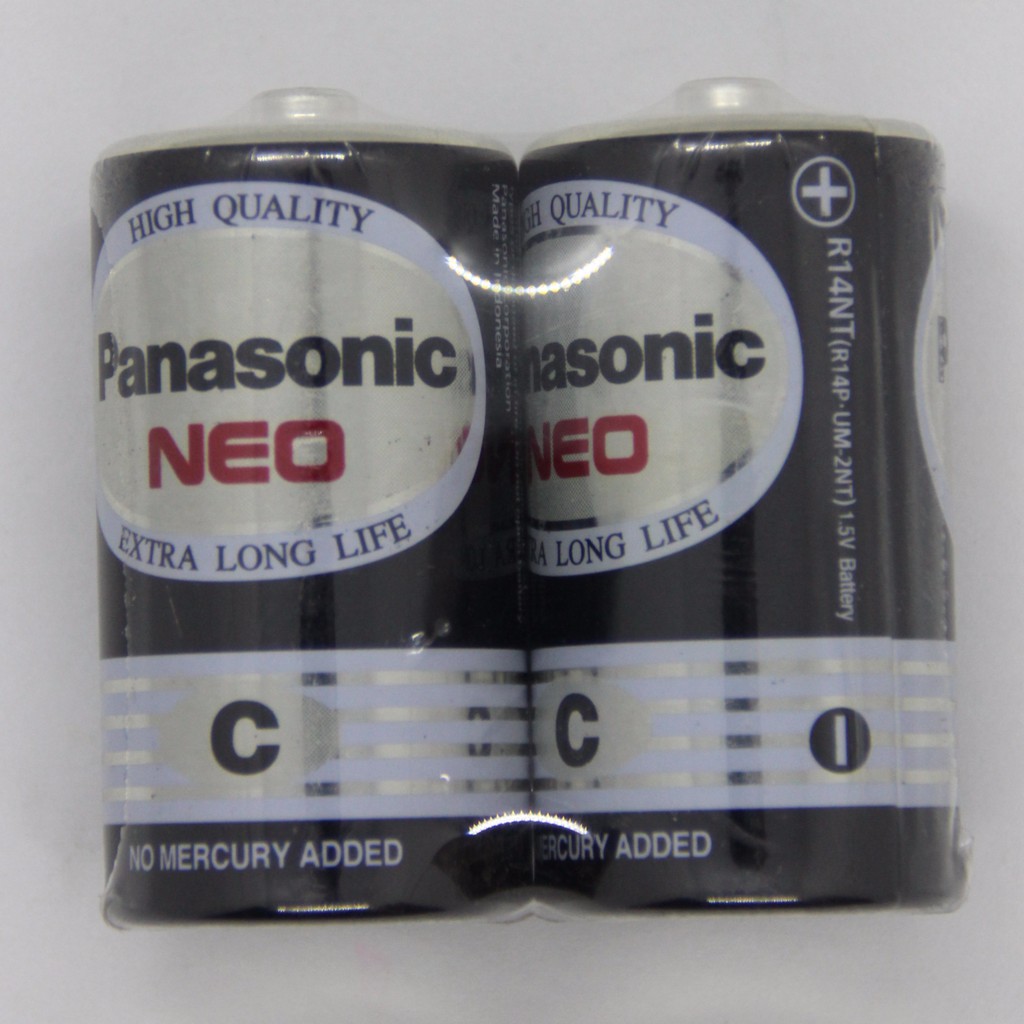 (妮的文具) Panasonic 國際牌 2 號電池 / 碳鋅電池 1.5V (2入)組※請詳看說明※