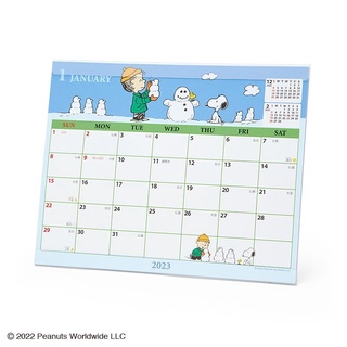 日本製 2023 史努比 史奴比 snoopy 行事曆 日曆 月曆 桌曆 三麗鷗 sanrio 桌上型月曆 年曆