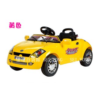 【億達百貨館】 童車 跑車 迷你 20650跑車敞篷-外接mp3 遙控 電動車 可外接MP3 兒童 電動車 出清特價~