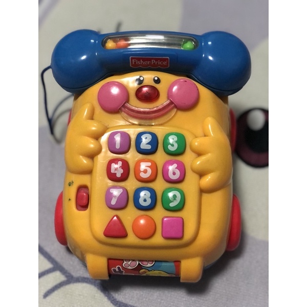 二手費雪電話玩具6-8成新(打開有聲音)