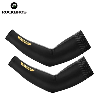Rockbros 夏季臂套防紫外線防曬冰涼布套運動安全