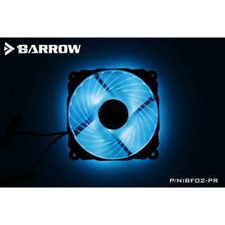 小白的生活工場*BARROW 幻彩RGB燈效12公分風扇 PWM冷排風扇 液壓軸承 BF02-PR (黑固定架)