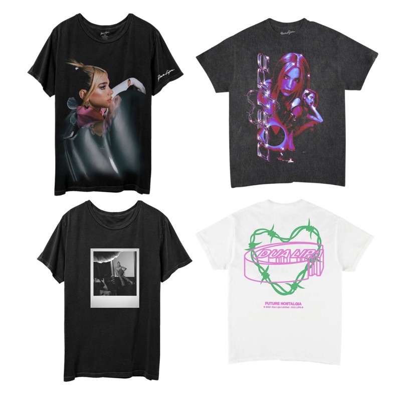 Dua Lipa ‘Future Nostalgia Tour’ 流行先鋒巡演官方周邊短袖T (Tee T-shirt)