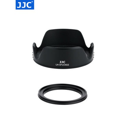 特JJC富士XC15-45mm遮光罩X-A5 XA20 XT100 XT30 XA7 XT200 LH-XF1545II