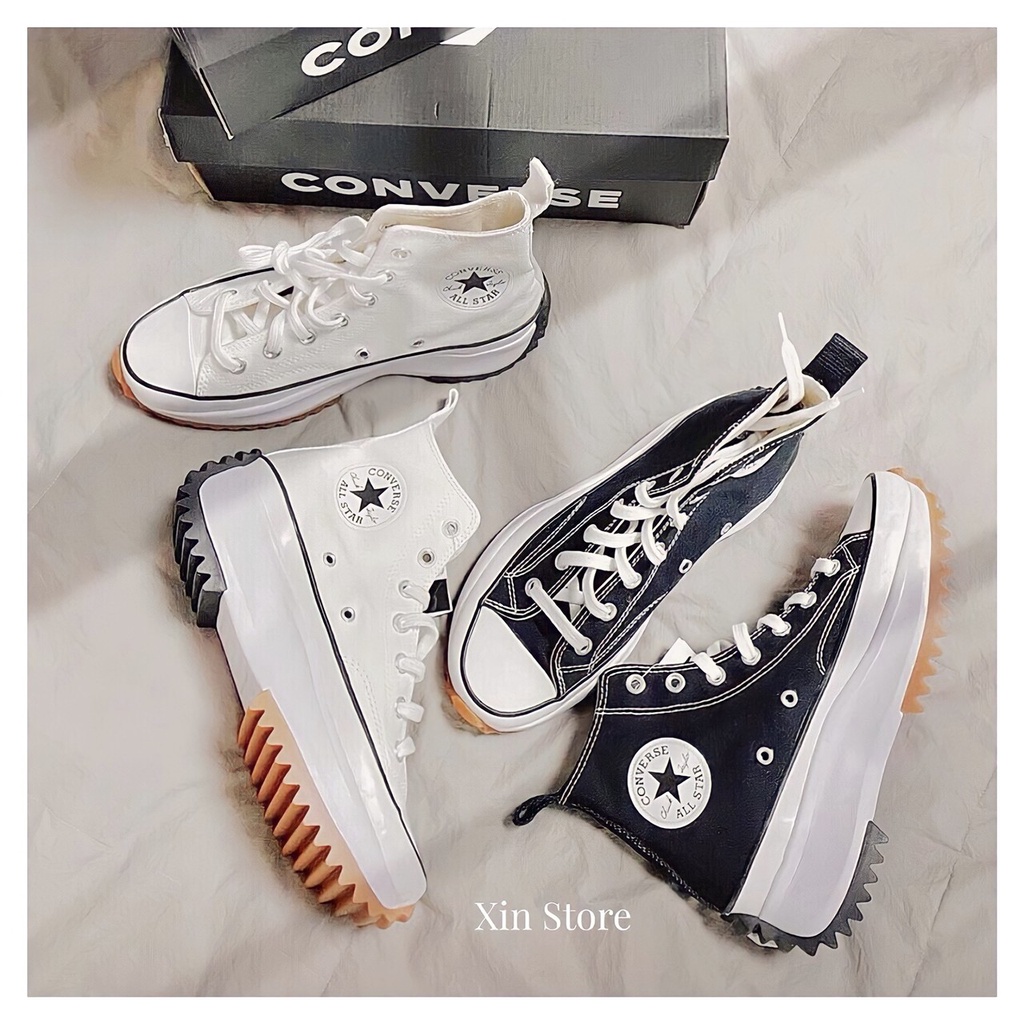 Xin Store🔹Converse x JW Anderson Run Star Hike 平民版 厚底 聯名 黑 白