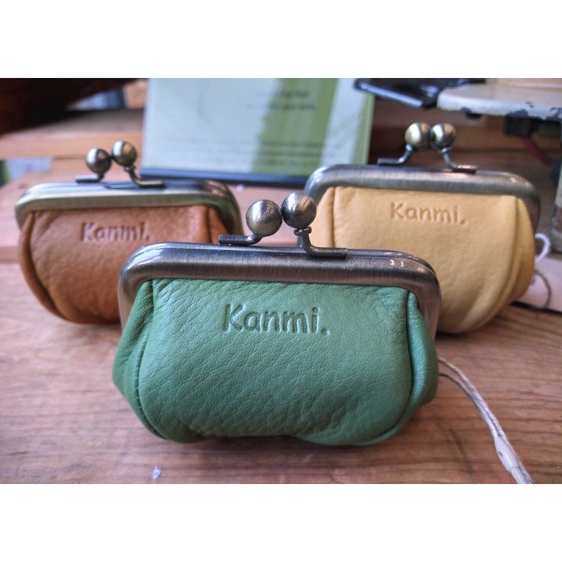 ❤️現貨👉 日本製 Kanmi 珠扣小零錢包 迷你口金零錢包