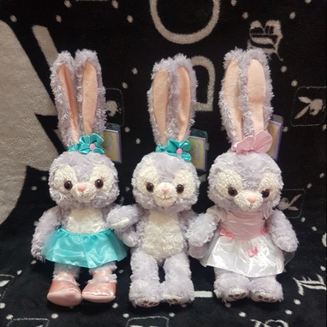 日本東京迪士尼海洋 達菲熊 新朋友 StellaLou 史黛拉兔 玩偶 娃娃 薰衣草 兔兔 兔子 史戴拉 情人節 禮物