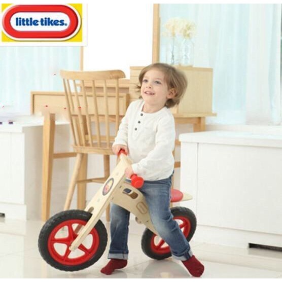 代購～美國little tikes木製兒童平衡滑步車 最佳周歲禮 1～3歲騎乘玩具