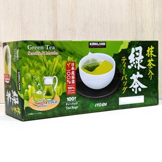 Kirkland 科克蘭 日本綠茶包 1.5gx100入 日式 綠茶 C1169345 伊藤園生產 效期20241227