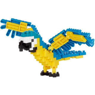 Nanoblock 迷你積木 NBC_343 藍黃金剛鸚鵡 NBC_344 葵花鳳頭鸚鵡