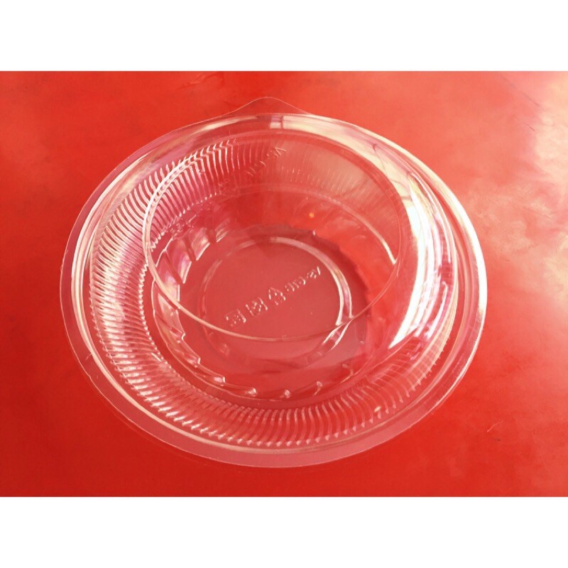 沙拉盤沙拉碗塑膠碗盤透明盒沙拉盒小菜盒水果盒透明盒保鮮盒內崁蓋容量vs67