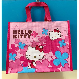 【震撼精品百貨】Hello Kitty_凱蒂貓~三麗鷗KITTY購物袋(S)-粉#83017