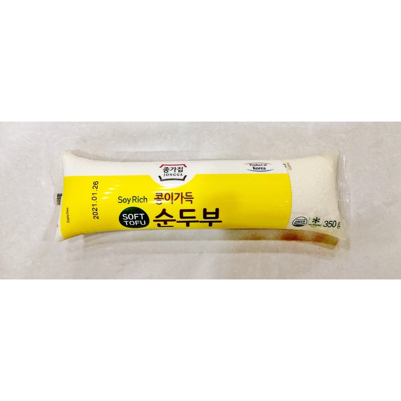 韓國忠清南道 韓國 宗家府火鍋專用嫩豆腐 350g 韓式豆腐鍋嫩豆腐火鍋限宅配 蝦皮購物