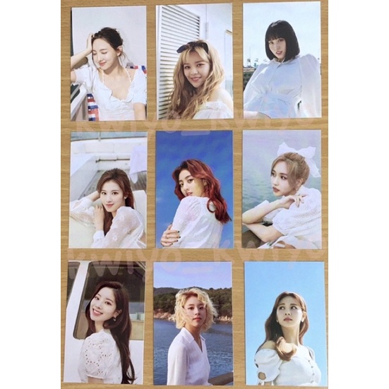 Twice 2021 SEASON’S GREETINGS 年曆 THE MOMENT FOREVER 週邊 小卡 定延