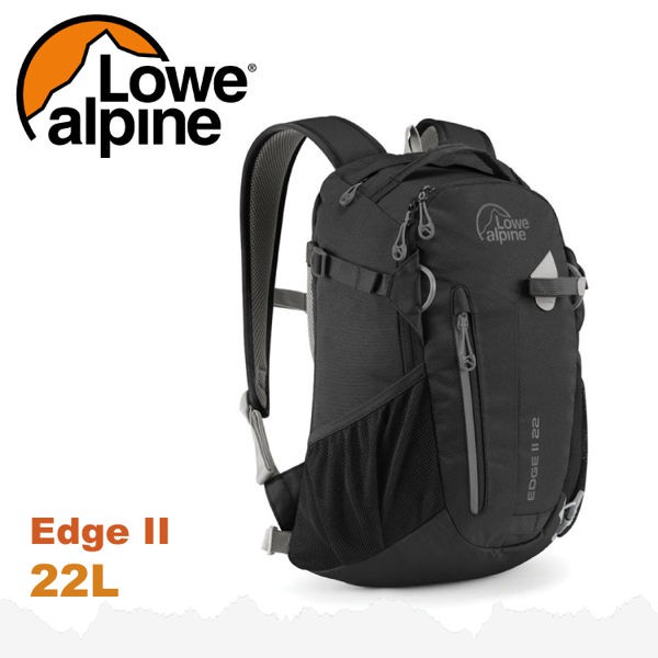 LOWE ALPINE 英國 Edge II 22 休閒後背包《黑》22L/FDP-50/悠遊山水