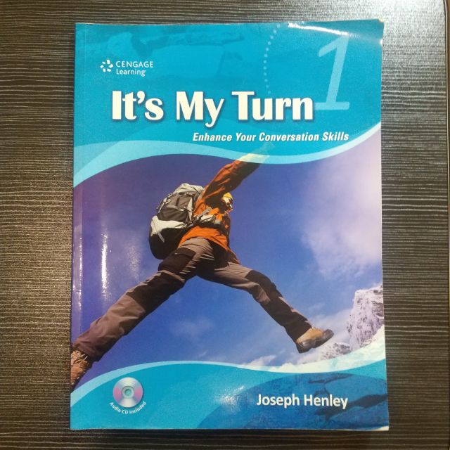 It's My Turn student Book | Audio CD | 英文課本 | 勤益科大 | 英文會話