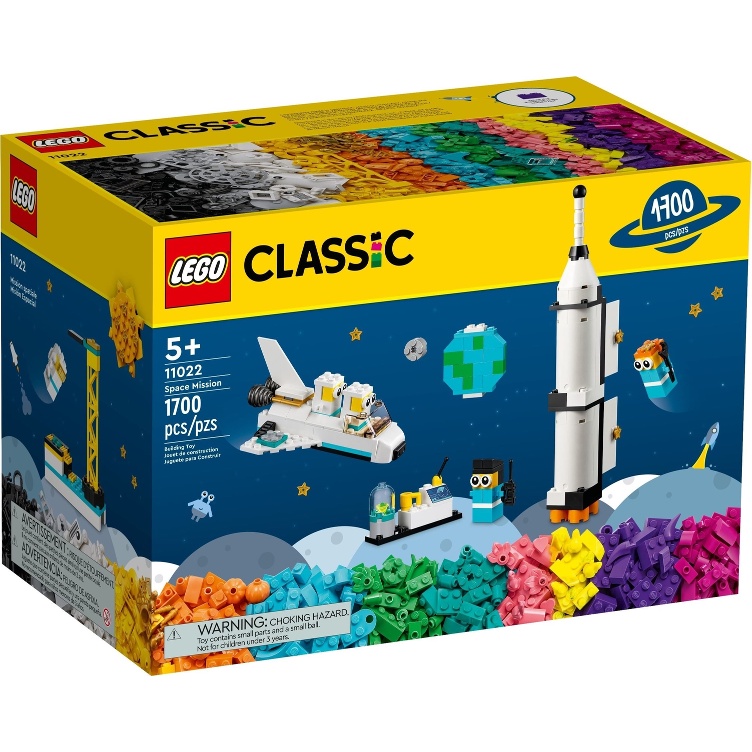 ||高雄 宅媽|樂高 積木|| LEGO“  11022 太空任務 經典 Classic系列 ‘’