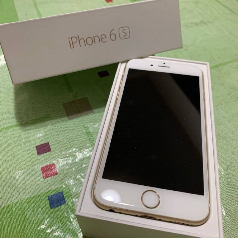 [二手］iphone6s 4.7吋 128g玫瑰金 附原廠配備二手