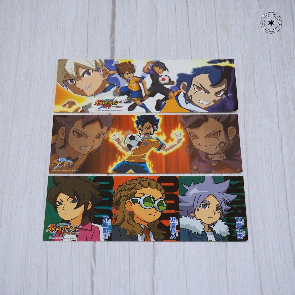 流星街 現貨 閃電十一人go 閃11 長條貼紙 劍城京介 白龍 修 鬼道有人 不動明王 日版 單售 蝦皮購物