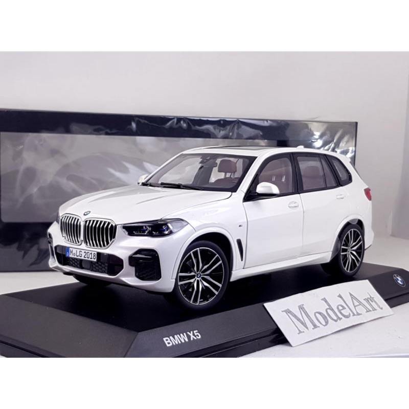 1:18 原廠精品 Norev BMW X5(G05) 2018 Alpine White白 金屬全開『現貨』