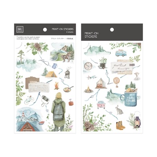 MU【Print-On Stickers轉印貼紙】no.188 | Rub-On Sticker