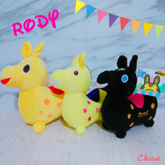 現貨 Rody 跳跳馬絨毛娃娃玩偶吊飾 蝦皮購物