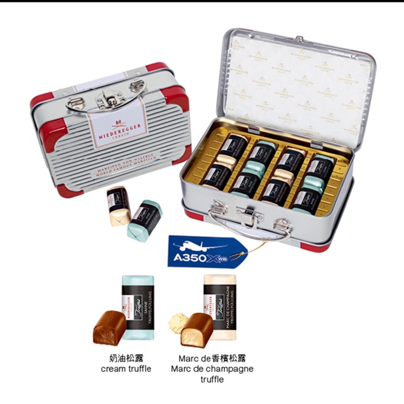 RIMOW 華航機上免稅 巧克力 NIEDEREGGER RIMOWA聯名巧克力