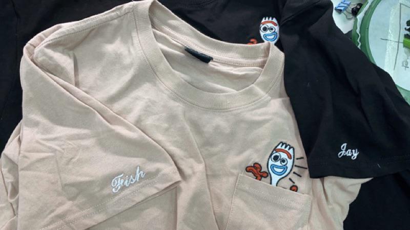 客製 繡字 繡圖 刺繡 中文 英文 衣服 背章 | 蝦皮購物