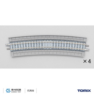 TOMIX 1876 高架橋付PC彎軌 HC541-15-PC(F) (4入) PC枕