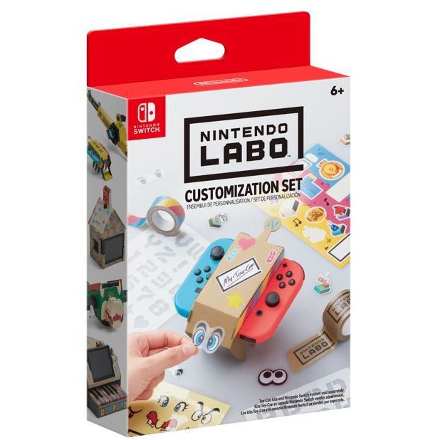 【咚咚電玩】 全新 Nintendo Switch 任天堂 周邊 NS Nintendo Labo 裝飾套組(不含遊戲)