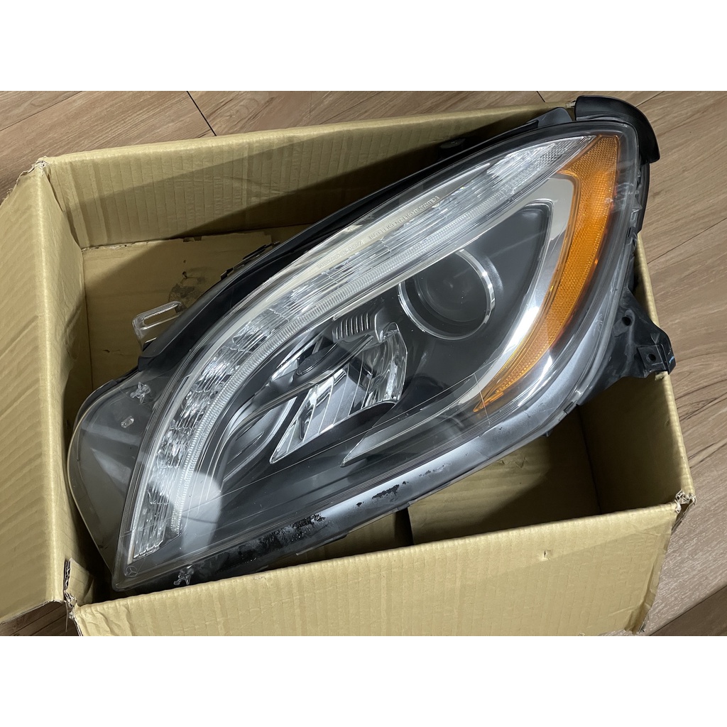 賓士M-Benz ML350 W166 美規智慧頭燈