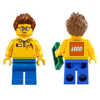 LEGO 樂高 10261 樂高員工 雲霄飛車操作員 單人偶 全新品, CREATOR 雲霄飛車 LEGO logo