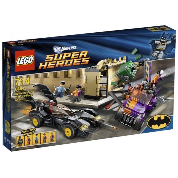 樂高 LEGO  6864 全新品 蝙蝠俠 Batmobile and the Two-Face Chase