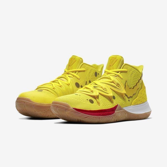 kyrie 5 green and gold