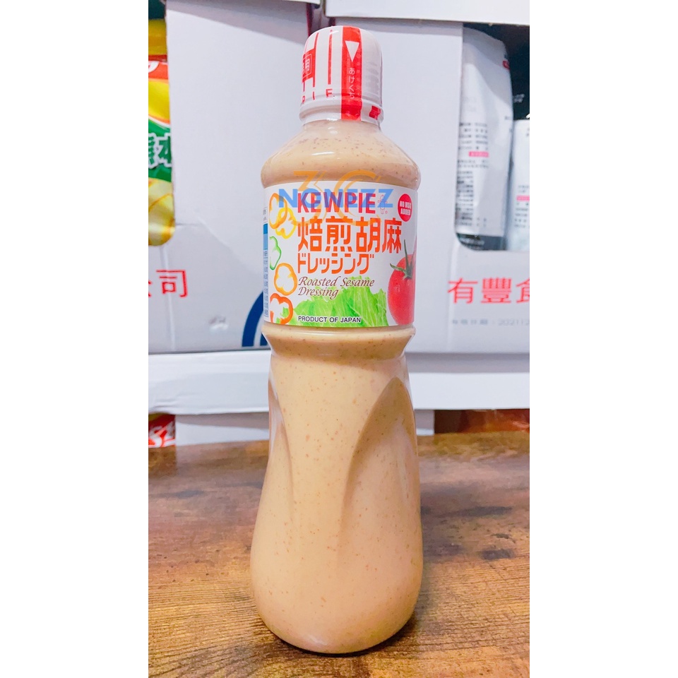 NONE 好市多 胡麻醬 焙煎胡麻 日本 KEWPIE 1000ml  沙拉醬 調味醬