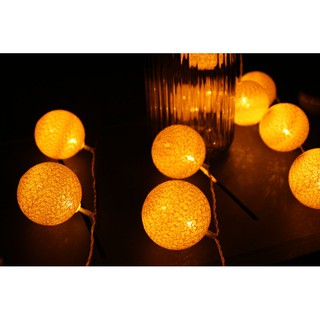 棉球燈串 裝飾燈串 聖誕燈球 露營/居家/活動裝飾