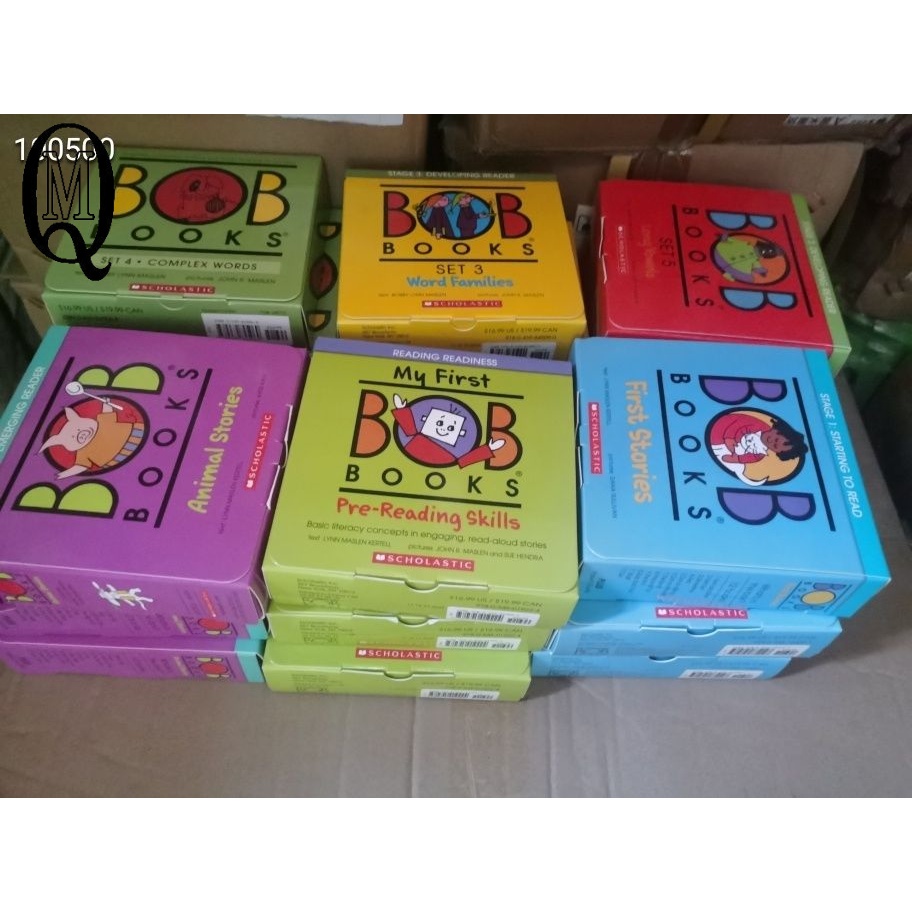 Bob Books Set 1-6 6箱66冊 英語音声絵本 | www.downtownissaquah.com