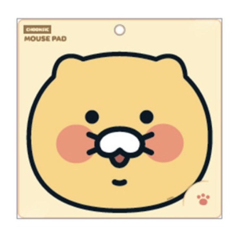 [預購]Kakao friends 春植Ryan寵物貓 滑鼠墊 口罩收納袋 韓國代購