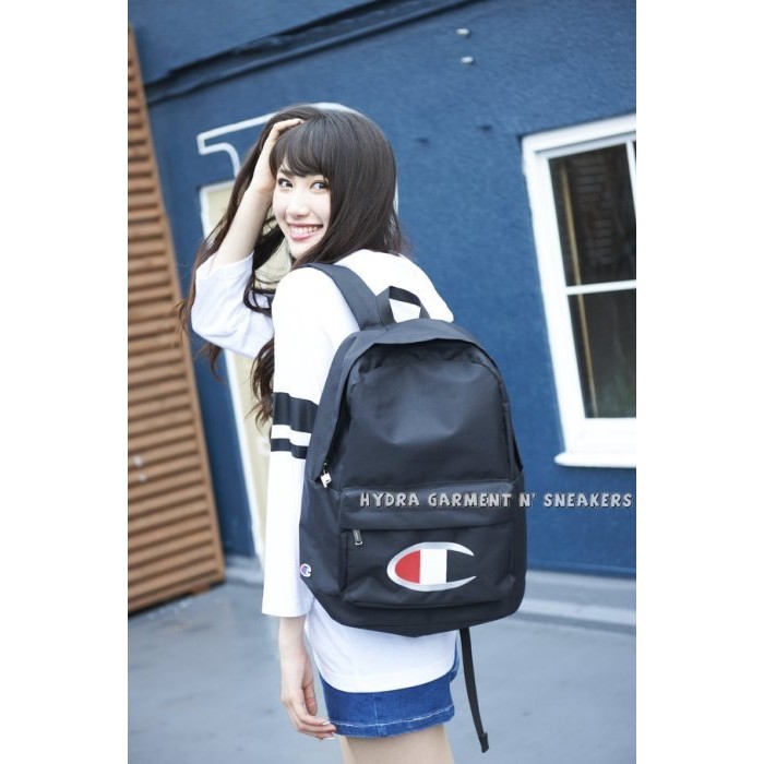 【HYDRA】全新正品 Champion Backpack 後背包 背包 書包 日本支線 日本 黑 深藍 白 大C