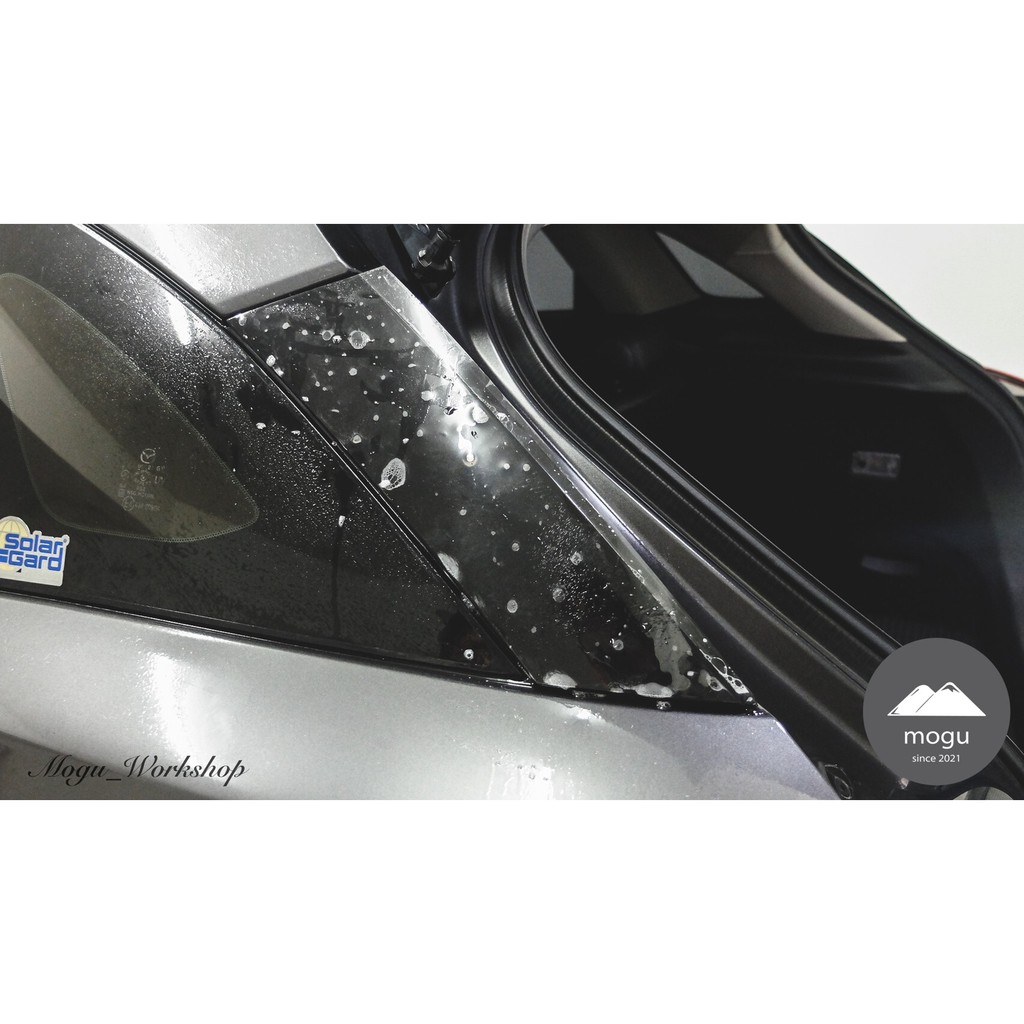 [膜谷包膜工作室] 馬自達 Mazda CX3 尾門上飾版 犀牛皮保護膜 一對 燈膜 改色 抗UV 抗刮 抗霧化