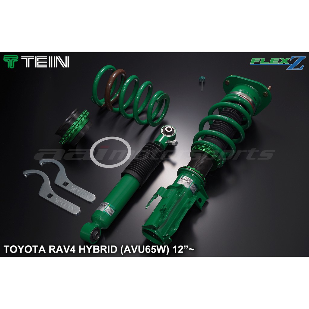 TEIN FZ 12~19  RAV4 4代  桶身高低軟硬16段可調避震器