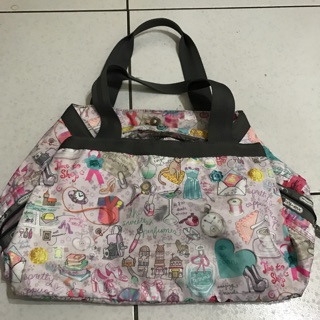 Lesportsac 中型弧型托特包