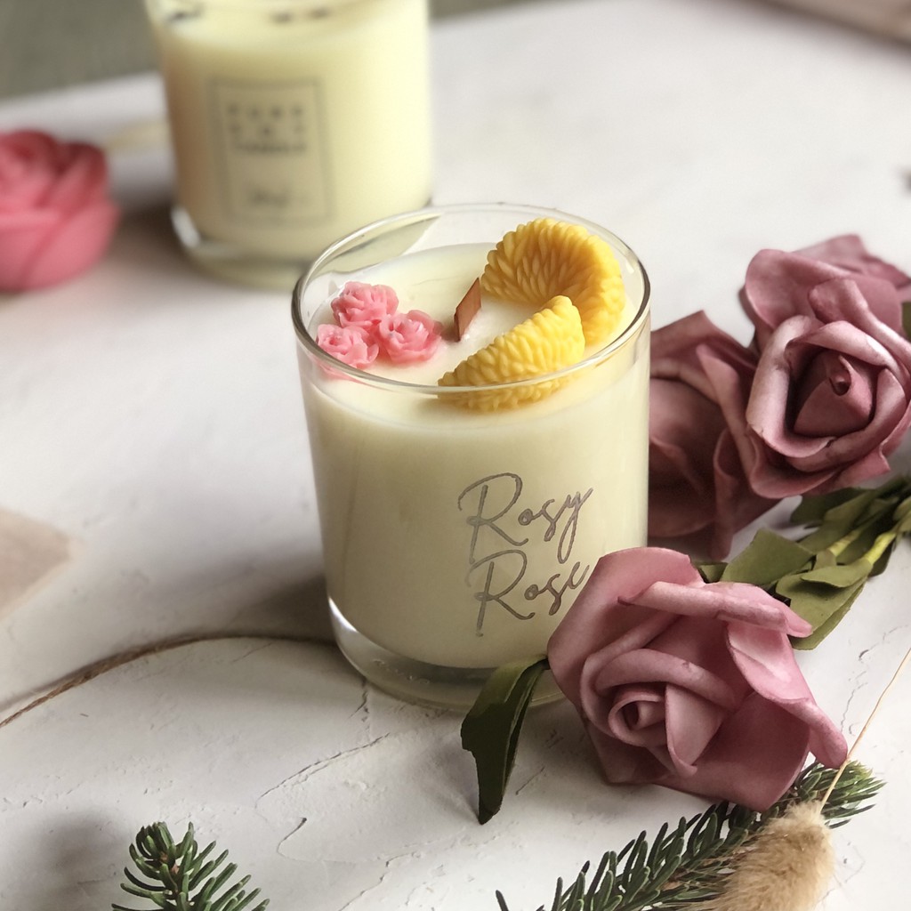 玫瑰柑橘花茶系列 香氛精油蠟燭 擴香瓶 蝦皮購物