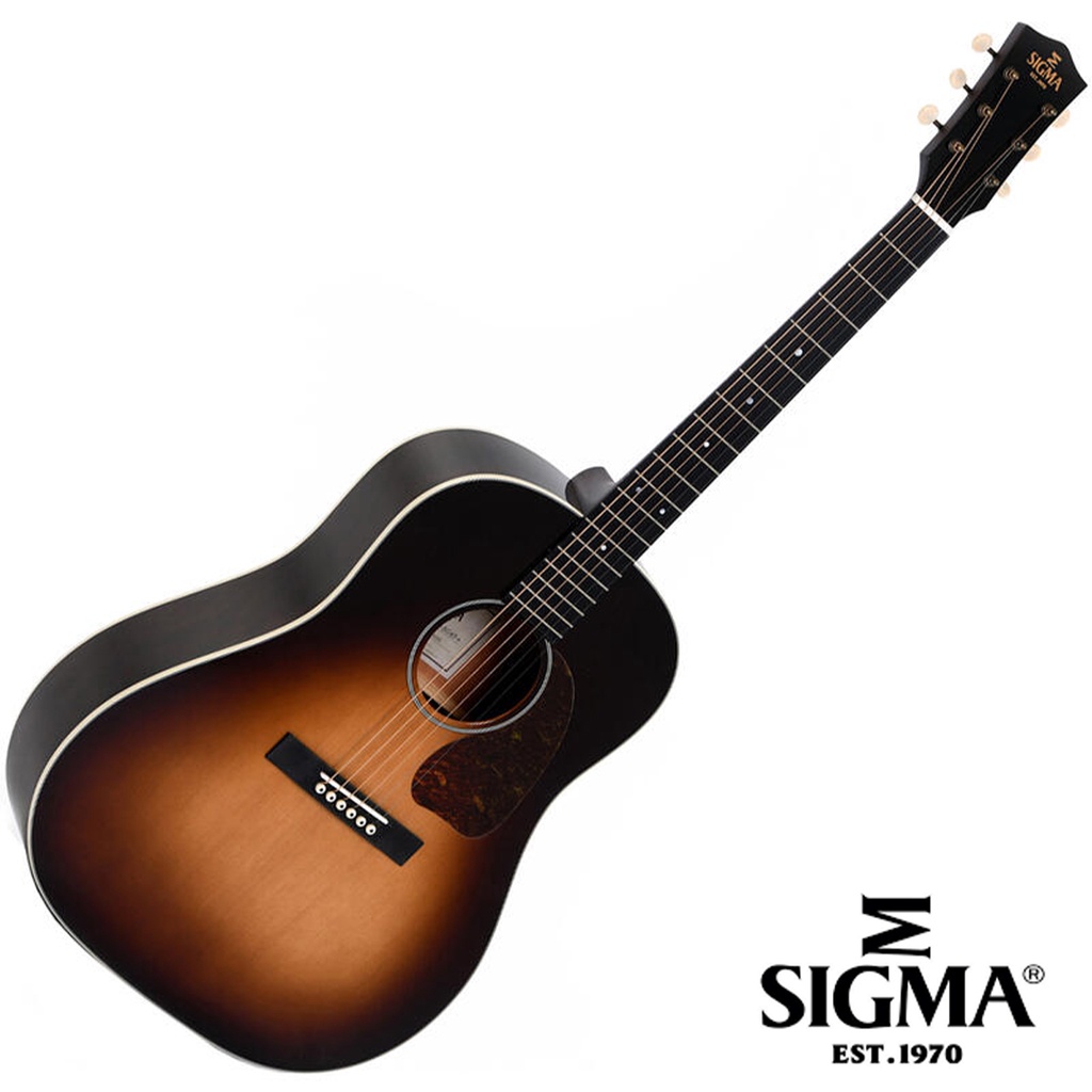 SIGMA JM-SG45+ 面單板 木吉他 D桶身 內建拾音器EQ 含硬盒【又昇樂器.音響】