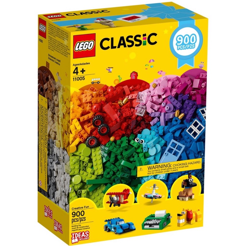 LEGO 樂高 CLASSIC 經典 創意系列 11005 Creative Fun 900片