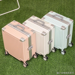 (輕便小型登機箱)（新款摺疊行李箱）登機箱20寸小型輕便行李箱男女18寸靜音拉桿箱迷你旅行密碼箱出差