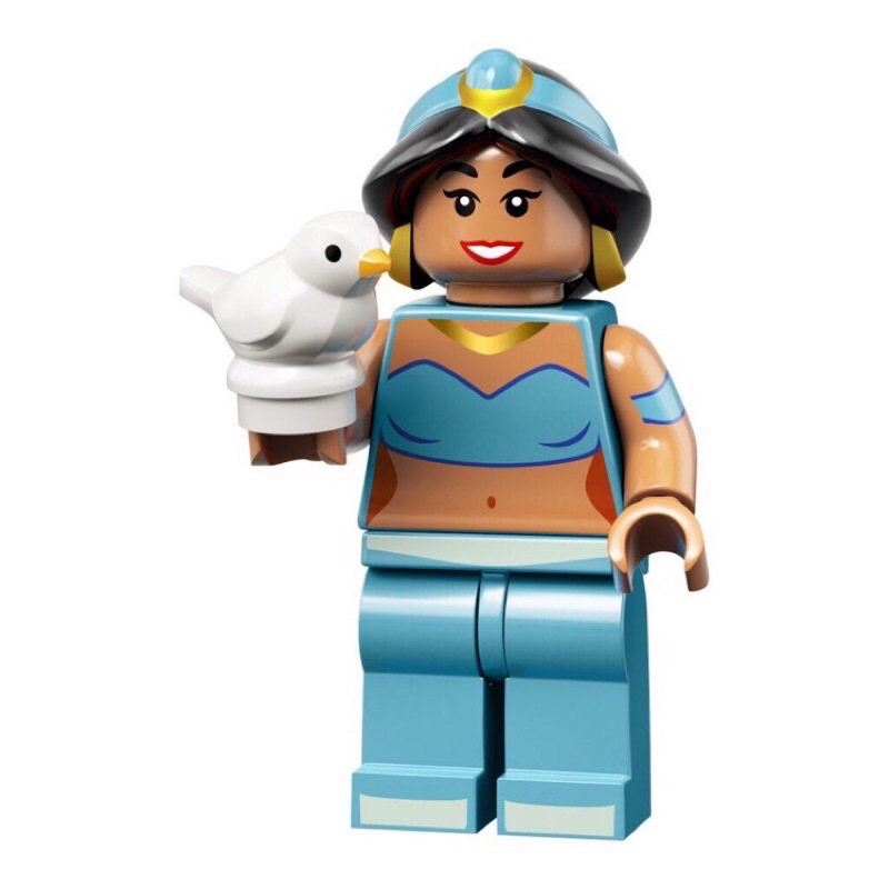 【豆豆Toy】Lego 71024 樂高迪士尼人偶.阿拉丁-茉莉公主.白色小鳥