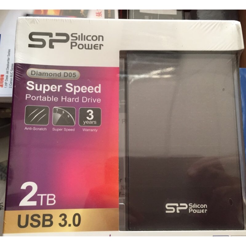 廣穎 Silicon Power Diamond D05 2TB USB3.0 2.5吋行動硬碟