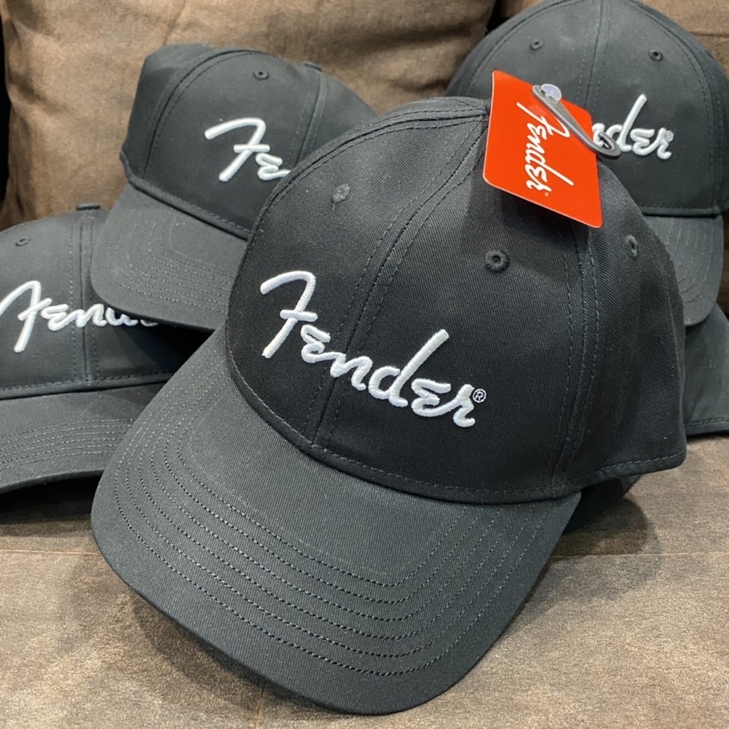 【搖滾玩家樂器】全新 正版 台灣 公司貨 FENDER ORIGINAL CAP BLACK 帽子 棒球帽