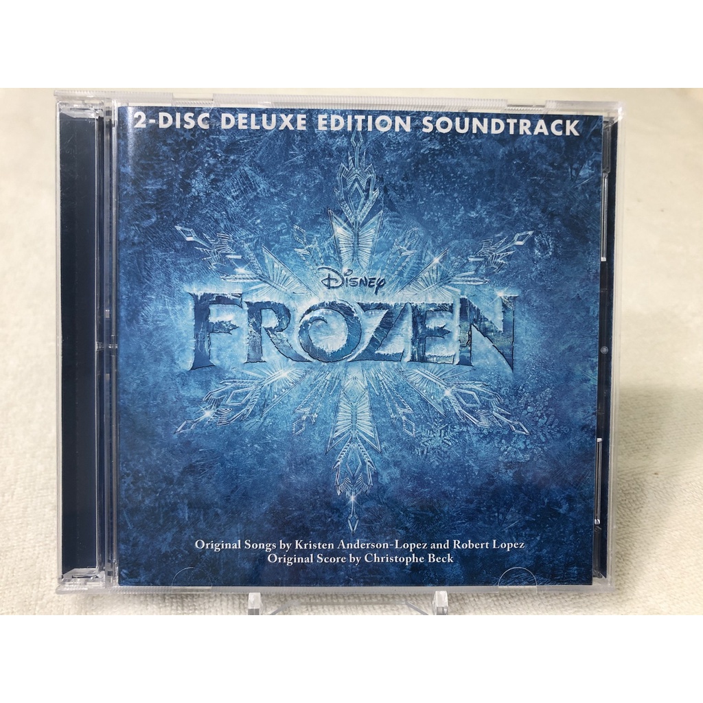 二手CD 冰雪奇緣 FROZEN 2-DISC DELUXE EDITION SOUNDTRACK 原聲帶